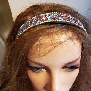 NWT  Women's Girl  Fancy Multi Colored  Headband